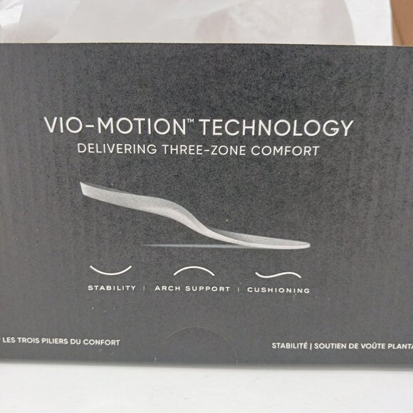 Vionic Cheryl II Black Leather Loafers Size 12W Lug Sole Penny Loafer Comfort - Picture 10 of 10